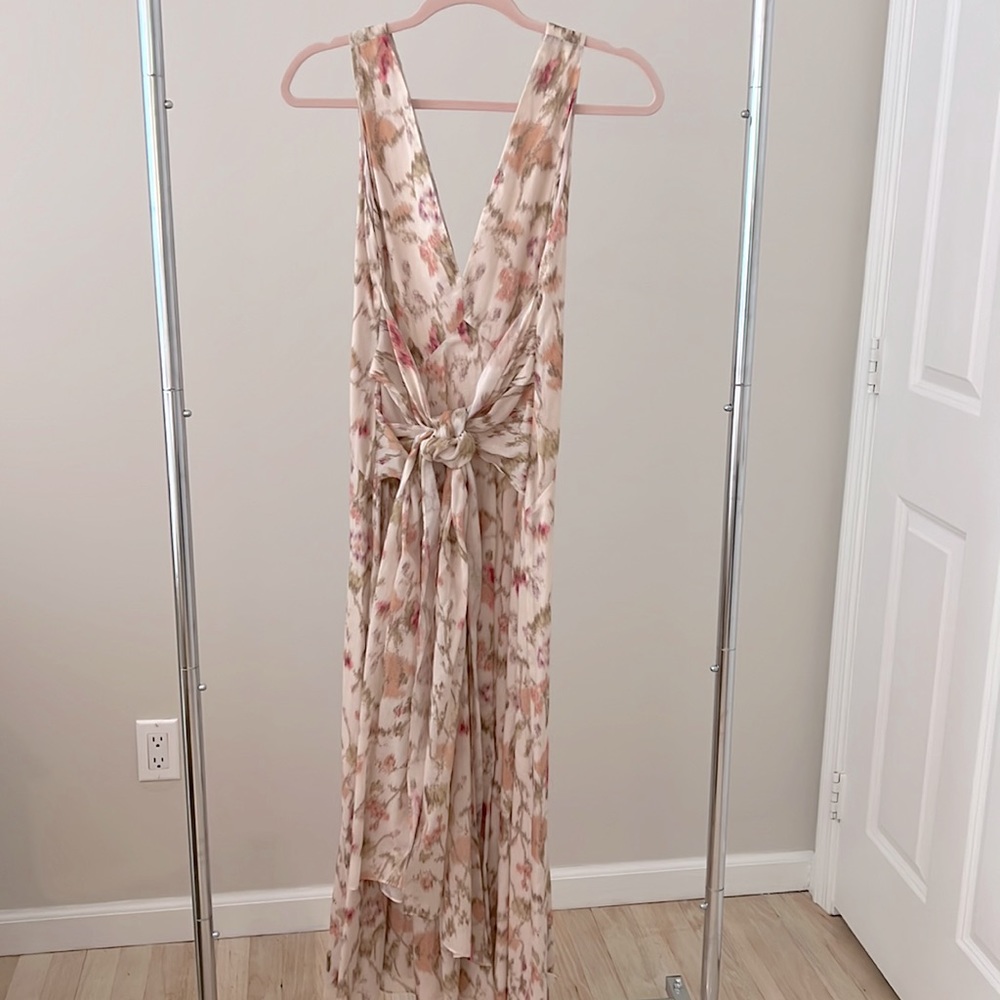 Long floral dress
